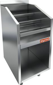 Лестница ликёрная HiCold НБмлЛ-9/7Б с бортом 900х700х850мм