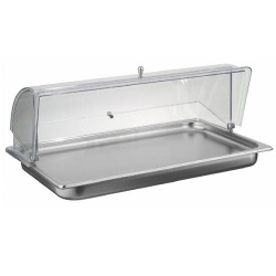 Купить поднос для нарезки 53х32,5см h30см, с хладогентом, c крышкой roll top 50950950 – цена от завода, доставка до двери | RuOborudovanie.ru