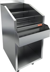 Лестница ликёрная HiCold НБмлЛ-7/7БК с бортом и карманом 700х800х850мм