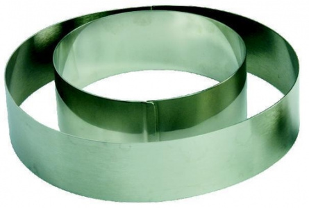 Форма кондитерская "КРУГ" D 7СМ H 6СМ, S/S Crr12
