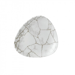Купить тарелка мелкая треугольная 19,2см, без борта, цвет kintsugi agate grey, studio prints ktagtr71 – цена от завода, доставка до двери | RuOborudovanie.ru