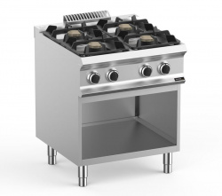 Купить плита газовая 4 конфорочная 700 серии apach chef line glrrg77osp – цена от завода, доставка до двери | RuOborudovanie.ru
