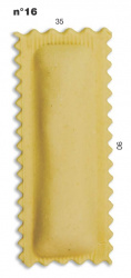 Насадка для равиоли 35*90 мм для Multipasta Imperia (La Monferrina) (Ravioli mould 16 )