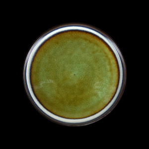 Тарелка мелкая Corone Verde 223 мм синий+зеленый