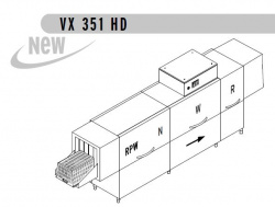 Купить машина для мойки ящиков dihr vx 351 hd dx+dde+xp+dr99/2 части – цена от завода, доставка до двери | RuOborudovanie.ru