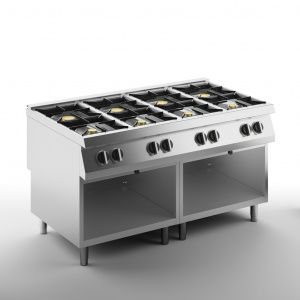 Плита газовая 8 конфорочная 900 серии Apach Chef Line Slrrg169Os
