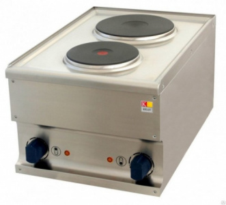 Плита 2 конфорочная Kogast Es-T40 600 серии 