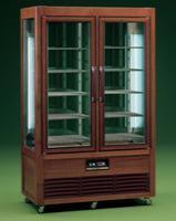Шкаф кондитерский холодильный Tecfrigo Saloon 700G свет.Орех