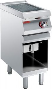 Жарочная поверхность Angelo Po 0G1FT5E электр.ребристая 29,5*52,5 см с 1 зон.нагр.
