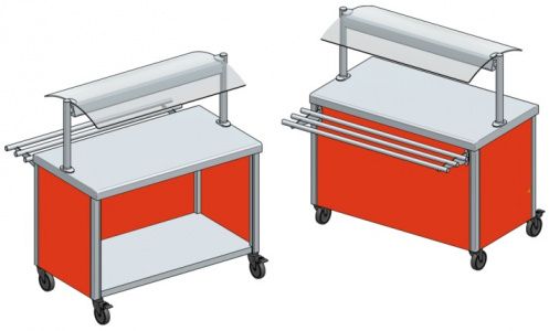 Модуль нейтральный Kocateq DM94808.4E для линии раздачи на колесах