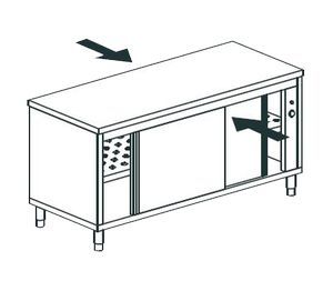 Стол тепловой сквозной Apach Chef Line Lhc613Sh2Pt