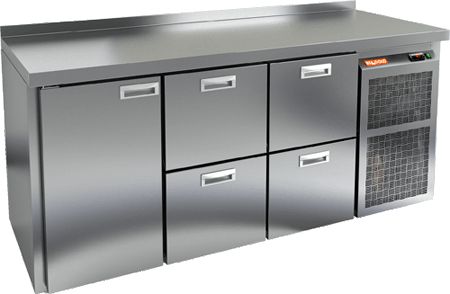 Стол с охлаждающим шкафом Hicold Bn 122 Br2 Tn