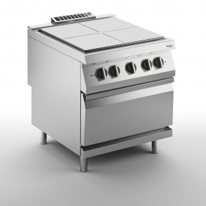 Плита Apach Slrste89Fe со сплошной поверхностью 900 серии 