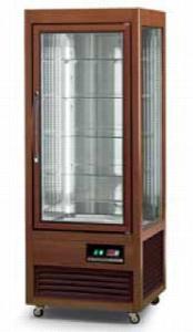 Шкаф кондитерский холодильный Tecfrigo Saloon 505Q темный орех