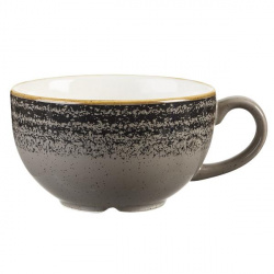 Купить чашка cappuccino 227мл, цвет charcoal black, studio prints spcbcb201 – цена от завода, доставка до двери | RuOborudovanie.ru