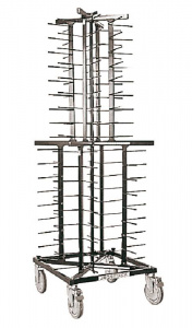Тележка Paderno 4483072 для 72 тарелок 