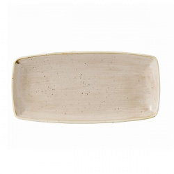 Купить блюдо сервировочное 29,5х15см, без борта, stonecast, цвет nutmeg cream snmsop111 – цена от завода, доставка до двери | RuOborudovanie.ru