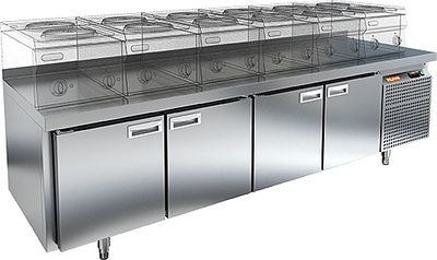 Стол охлаждаемый Hicold SN 1111/BT LT