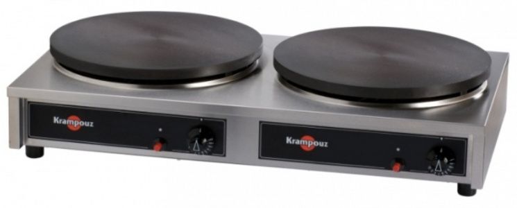 Блинница газовая двухконфорочная 35 см Krampouz CGCIF3AA