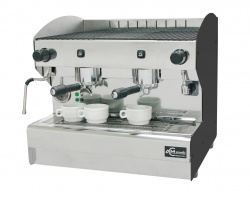 Кофемашина Acm Srl Rounder 2 GR Compatta NERO (ACMRD002CSN) полуавтоматическая с 2 группами