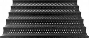 Лист для печи Unox Tg 435 600X400 Foro Baguette Black
